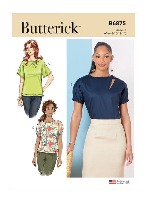 Butterick Tops B6875