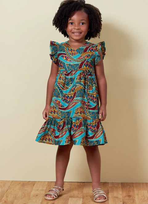 Butterick Children's Dresses B6887