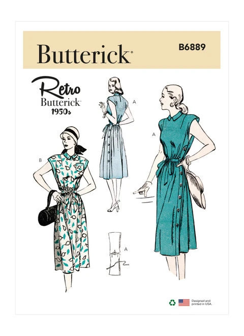 Butterick Vintage Dress B6889
