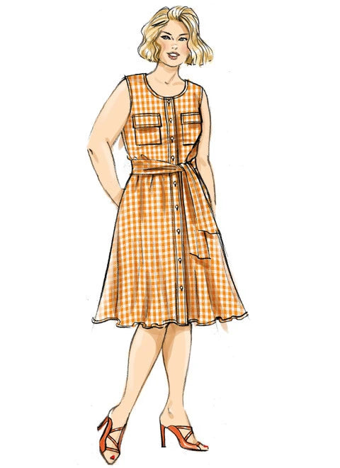 Butterick Dress, Jumpsuit and Sash B6891