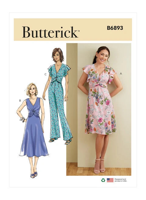 Butterick Dress and Jumpsuit B6893