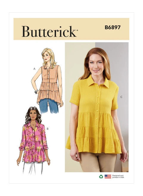 Butterick Tops B6897