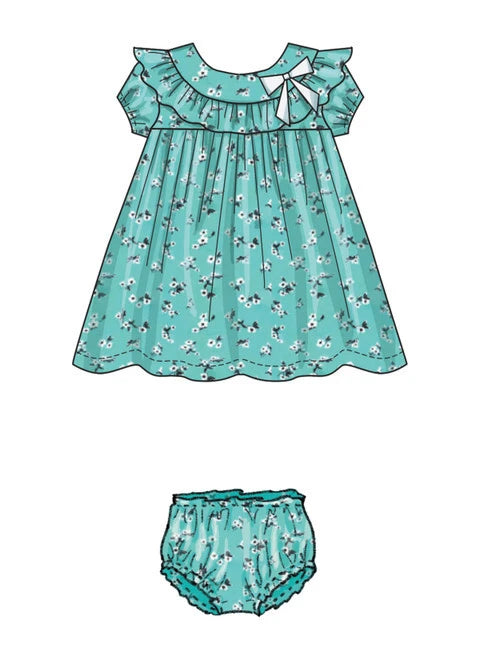 Butterick Baby Dress and Panties B6903