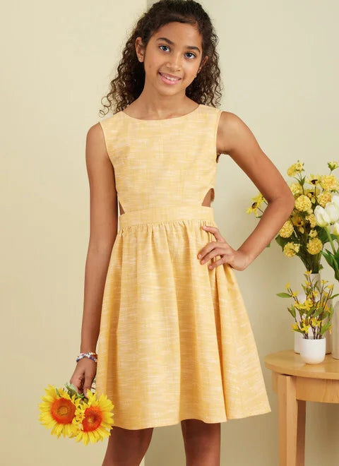 Butterick Child/Teen Dress, Jumpsuit and Romper B6908