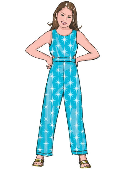 Butterick Child/Teen Dress, Jumpsuit and Romper B6908