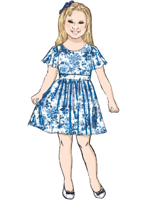 Butterick Child/Teen Dress, Jumpsuit and Romper B6908