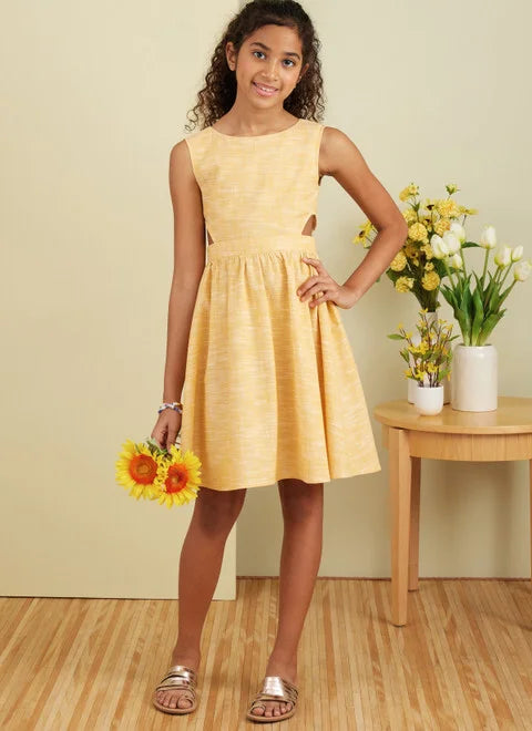 Butterick Child/Teen Dress, Jumpsuit and Romper B6908