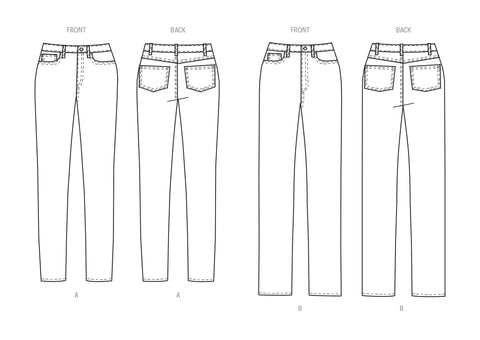 Butterick Jeans B6911