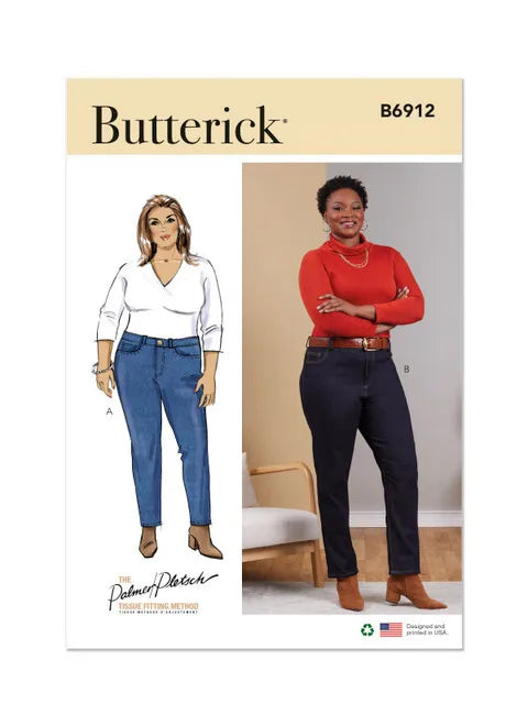 Butterick Jeans B6912