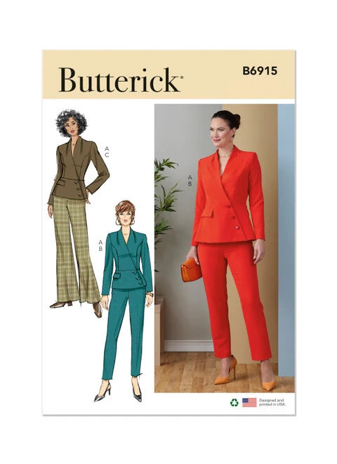 Butterick Jacket and Trousers B6915