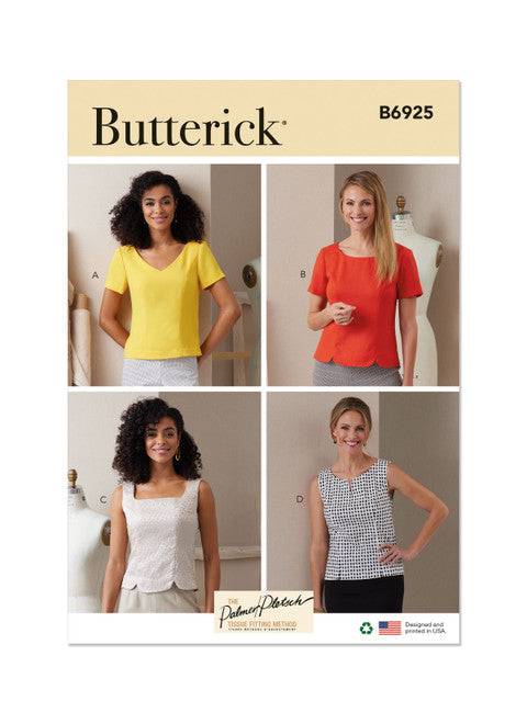 Butterick Tops B6925