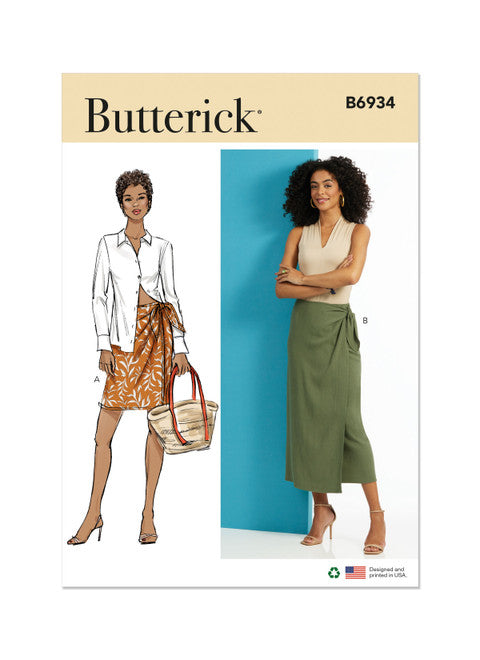 Butterick Wrap Skirts B6934