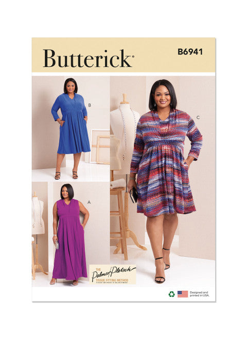 Butterick Knit Dress B6941