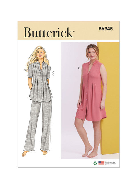 Butterick Loungewear/Nightwear B6945