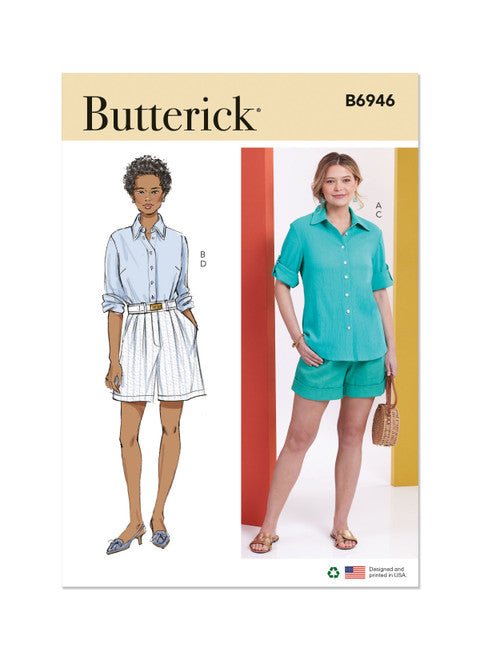 Butterick Shirts and Shorts B6946