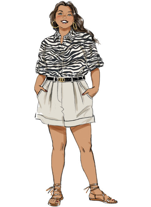 Butterick Shirts and Shorts B6947