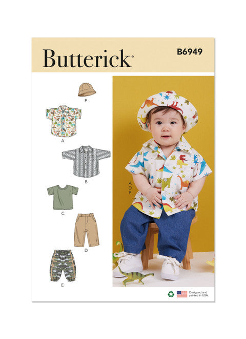 Butterick Baby Outfit B6949