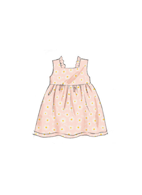 Butterick Baby Romper and Dress B6950