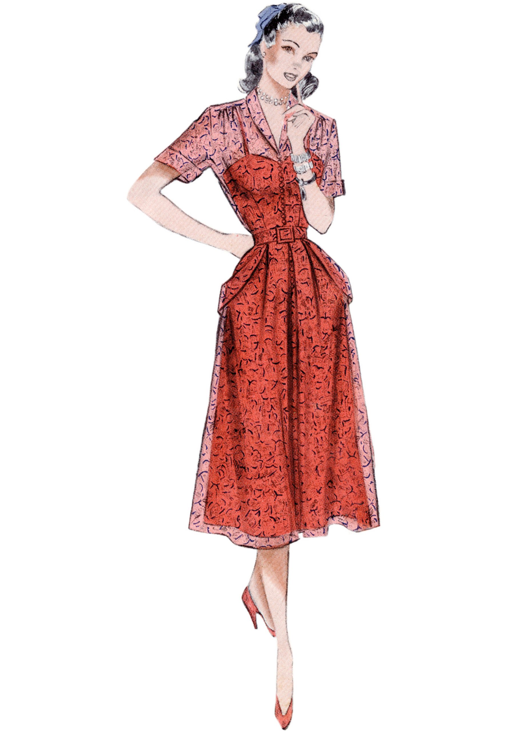 Butterick Vintage Dress B6956