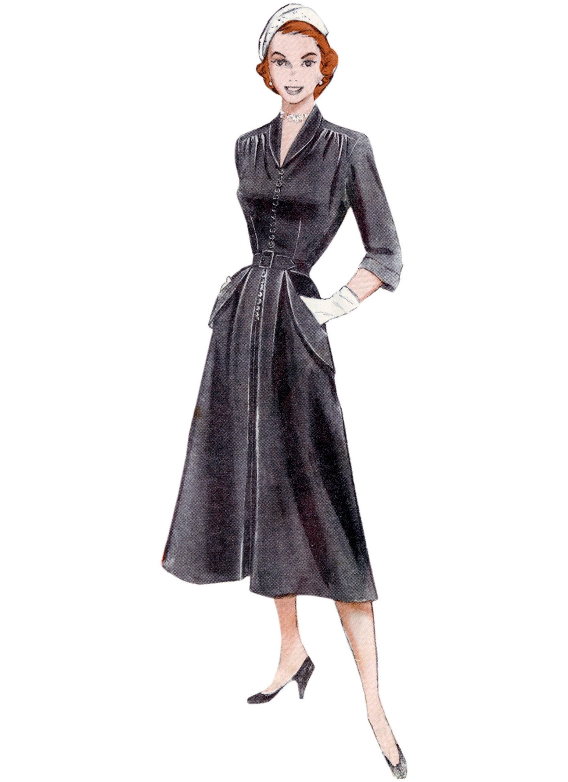 Butterick Vintage Dress B6956