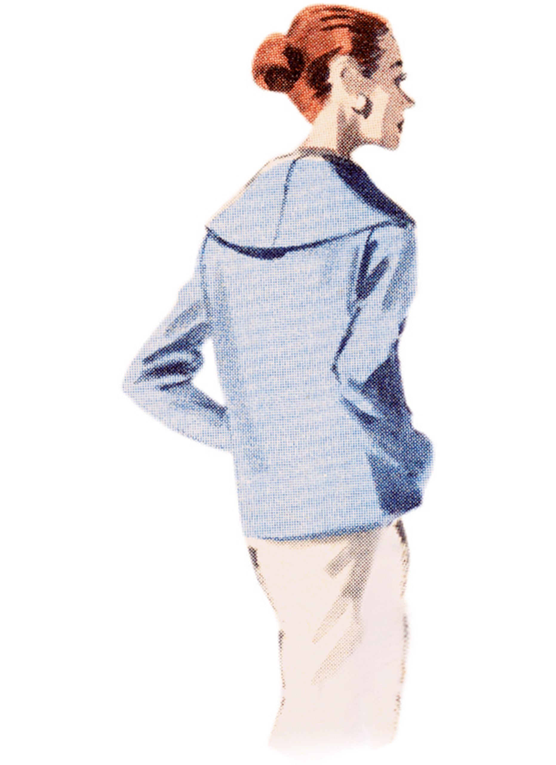 ファットダック Butterick Vintage Coat B6957 – The Fold Line