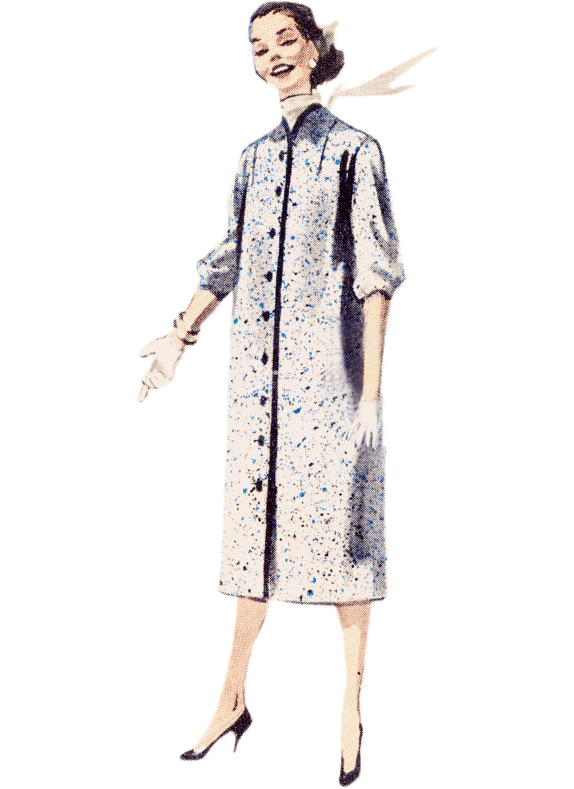 ファットダック Butterick Vintage Coat B6957 – The Fold Line