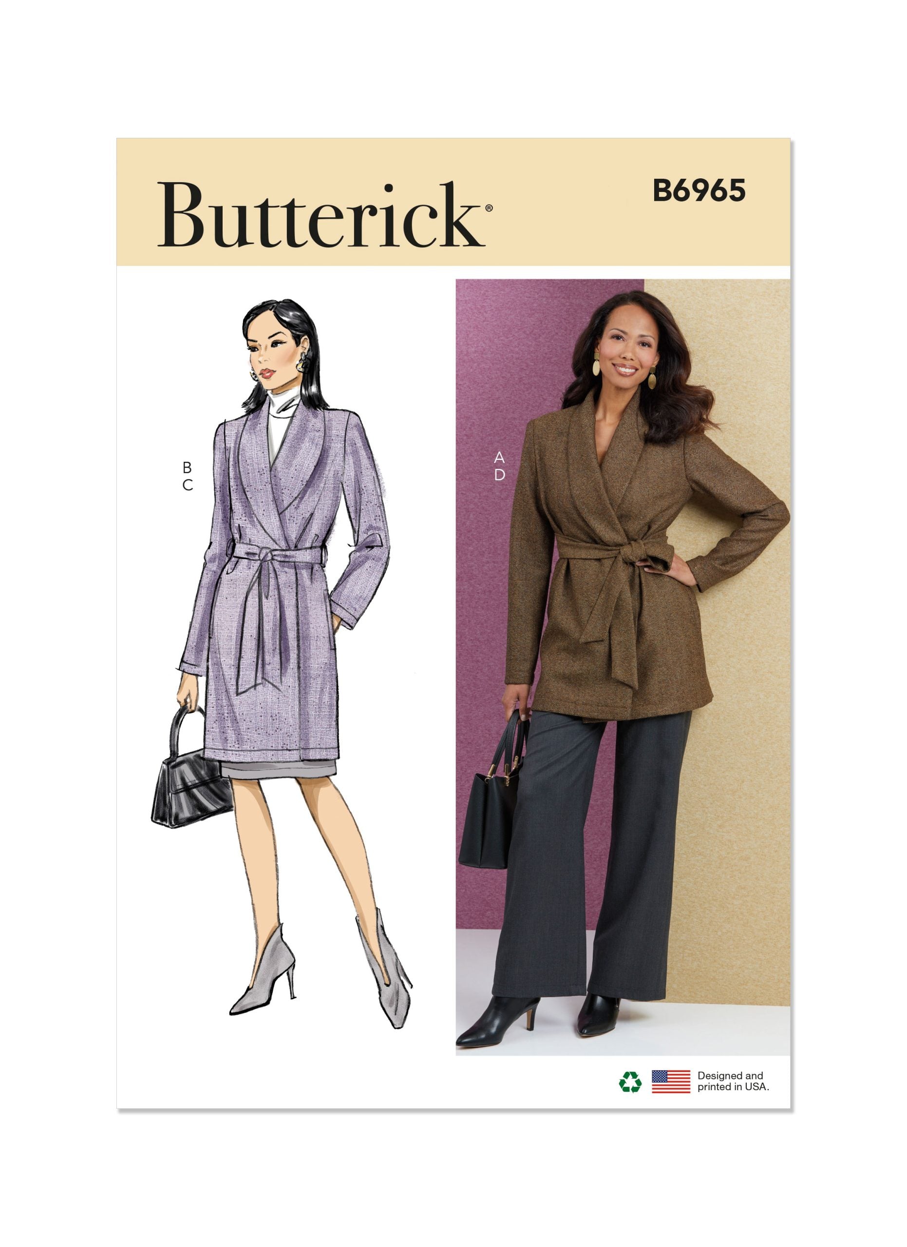 Butterick Jacket, Skirt & Trousers B6965