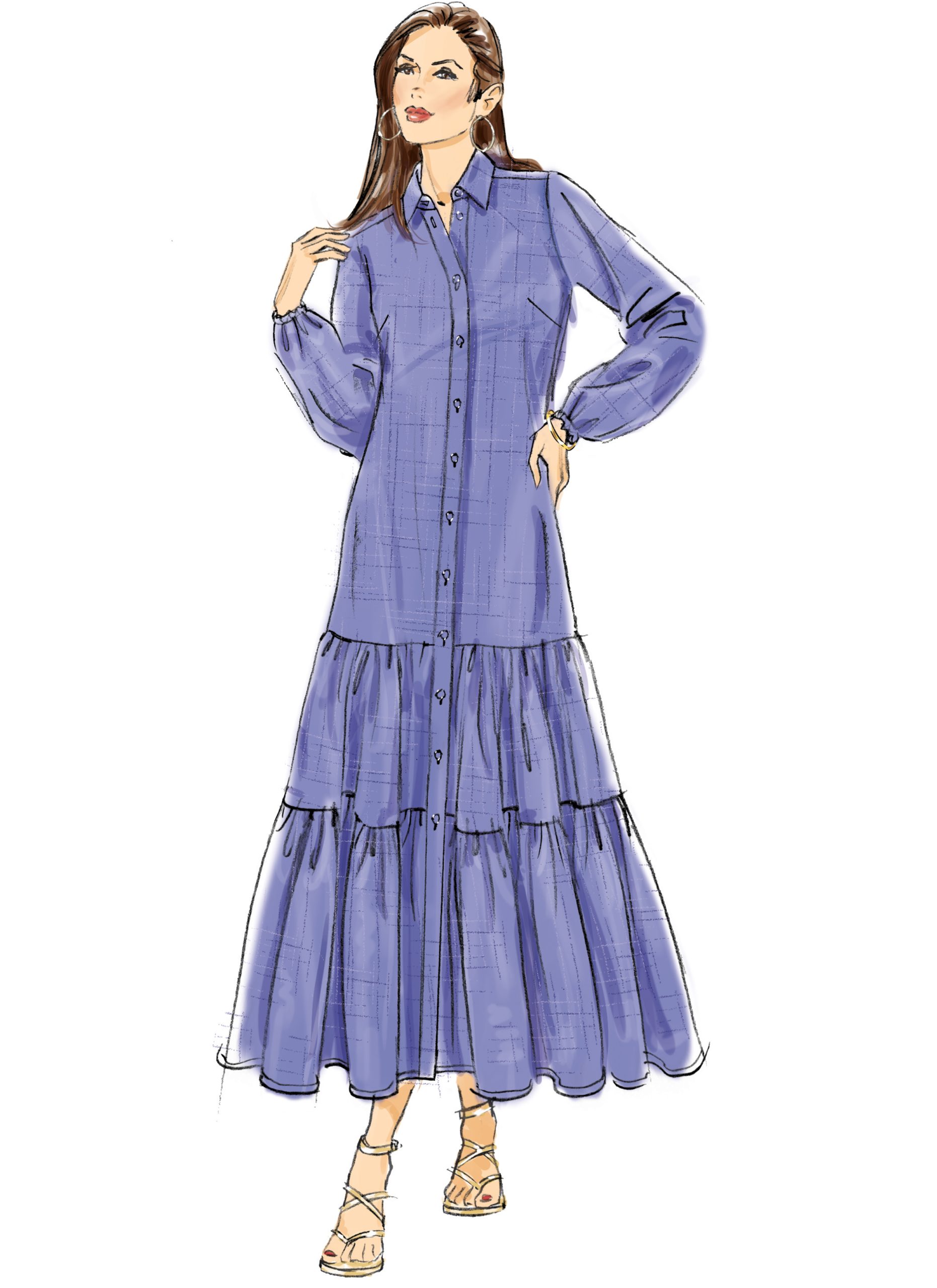 Butterick Dress B6977