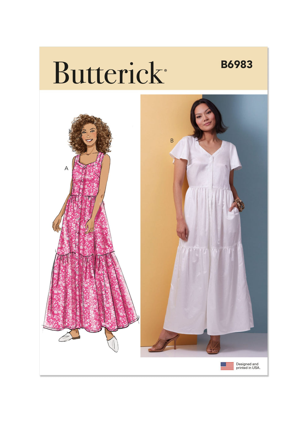 Butterick Dress B6983