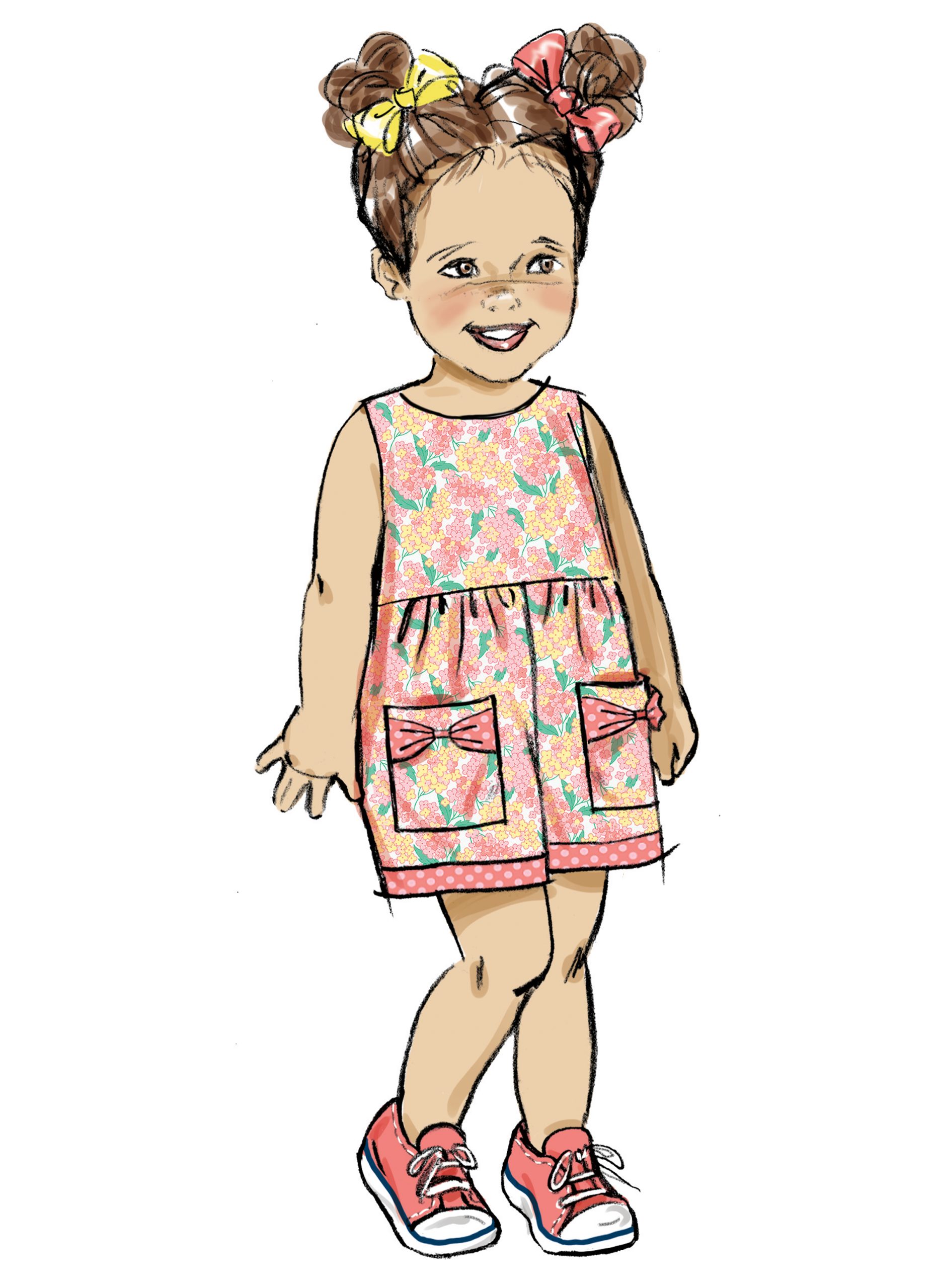 Butterick Baby/Child Dress & Romper B6987
