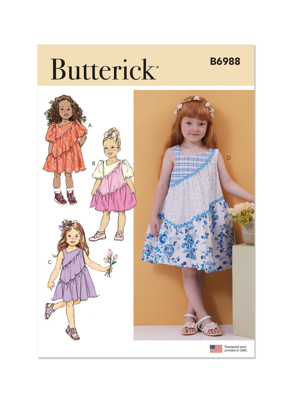 Butterick Child Dress B6988