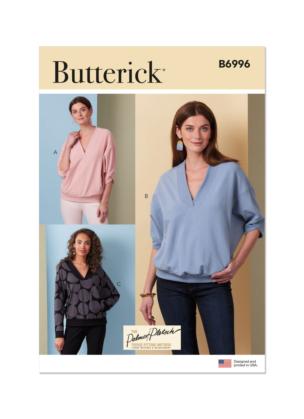 Butterick Knit Tops B6996