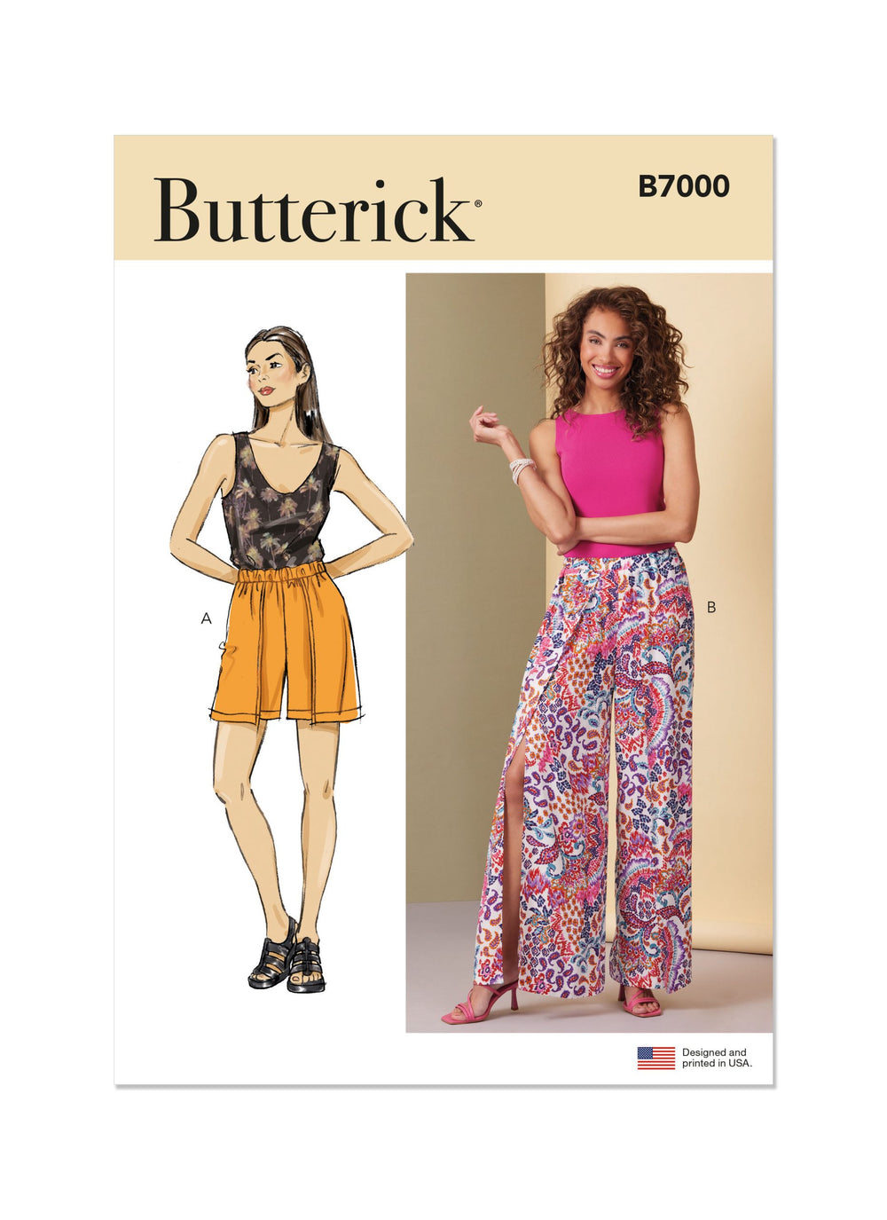 Butterick Shorts & Trousers B7000