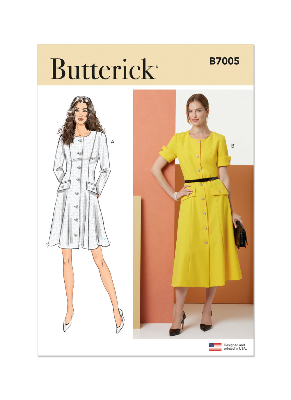 Butterick Dress B7005