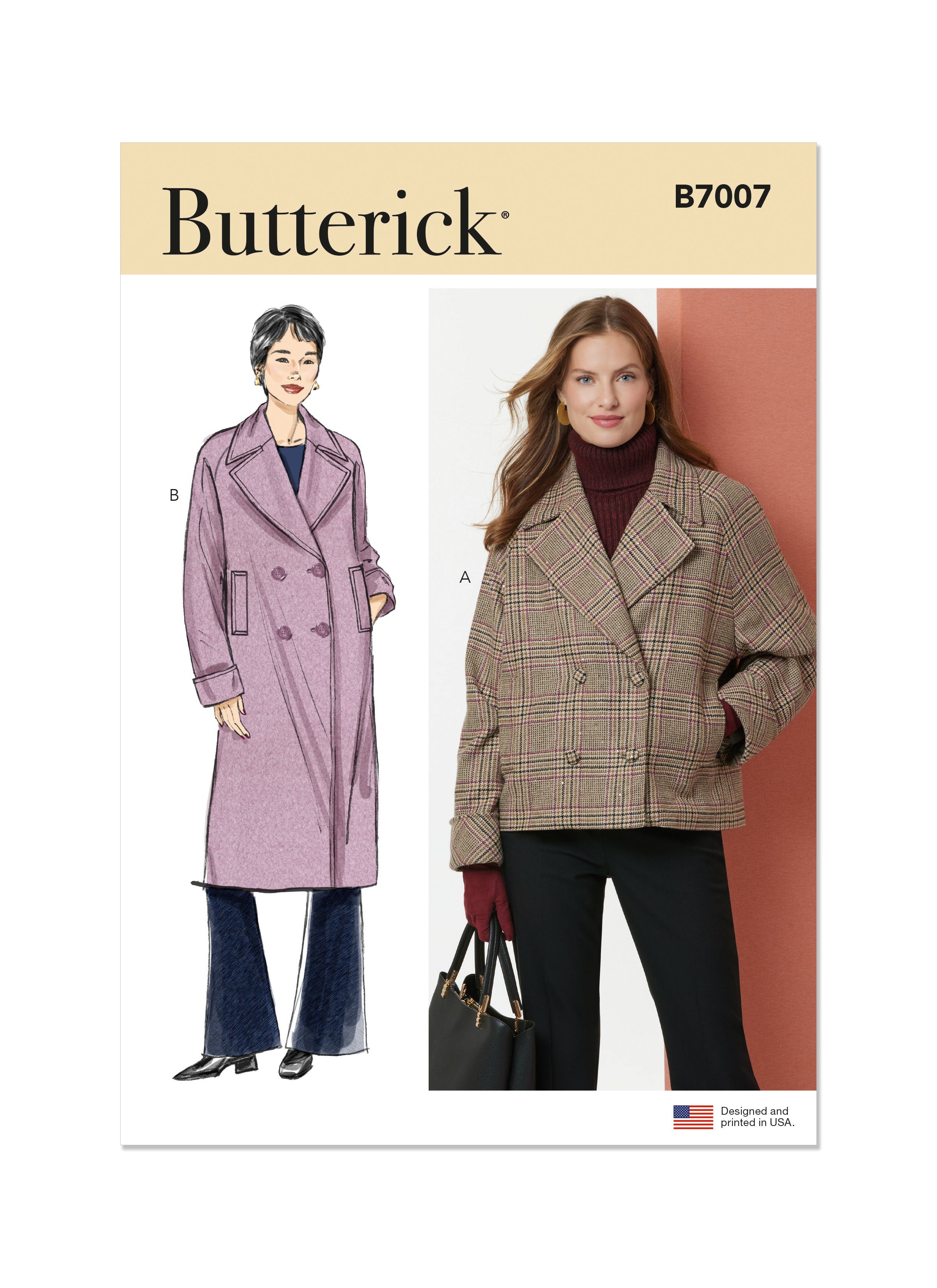 Butterick Jacket & Coat B7007