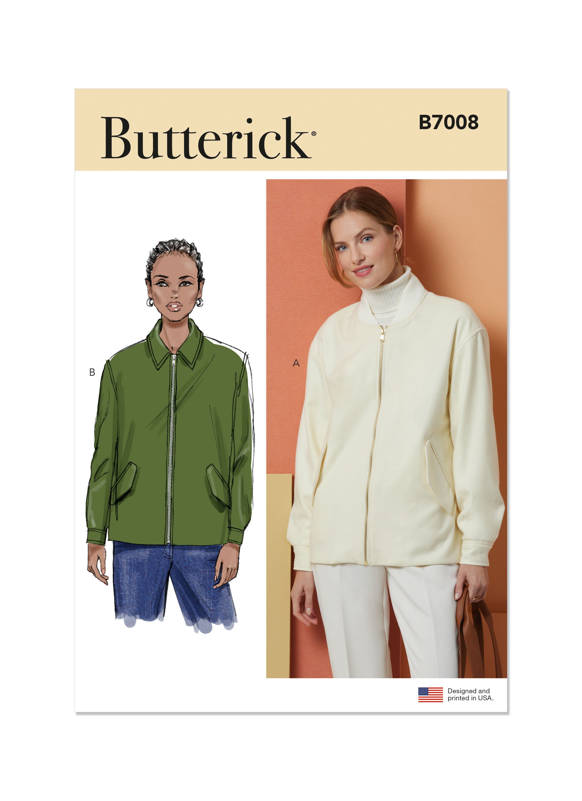 Butterick Jackets B7008