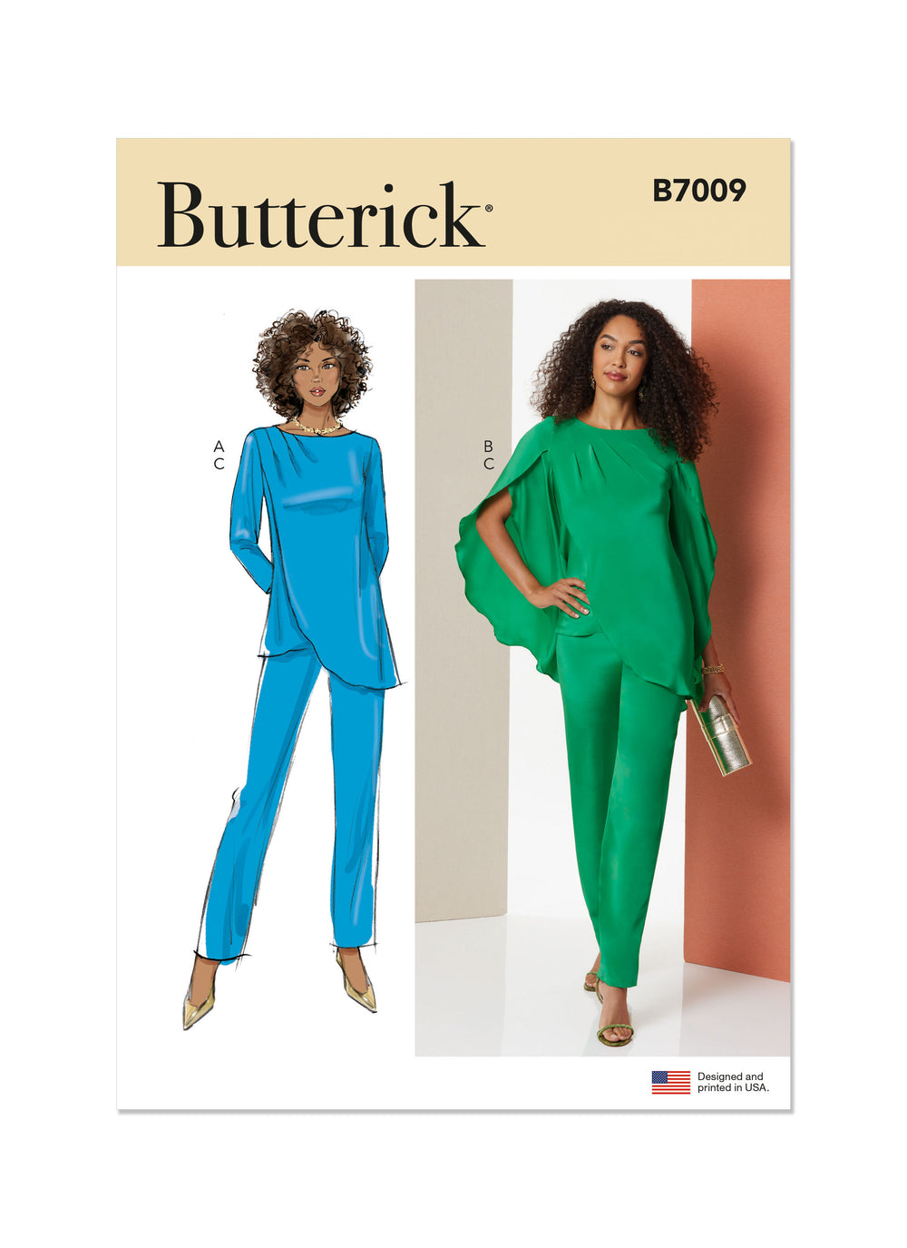 Butterick Tunics & Trousers B7009