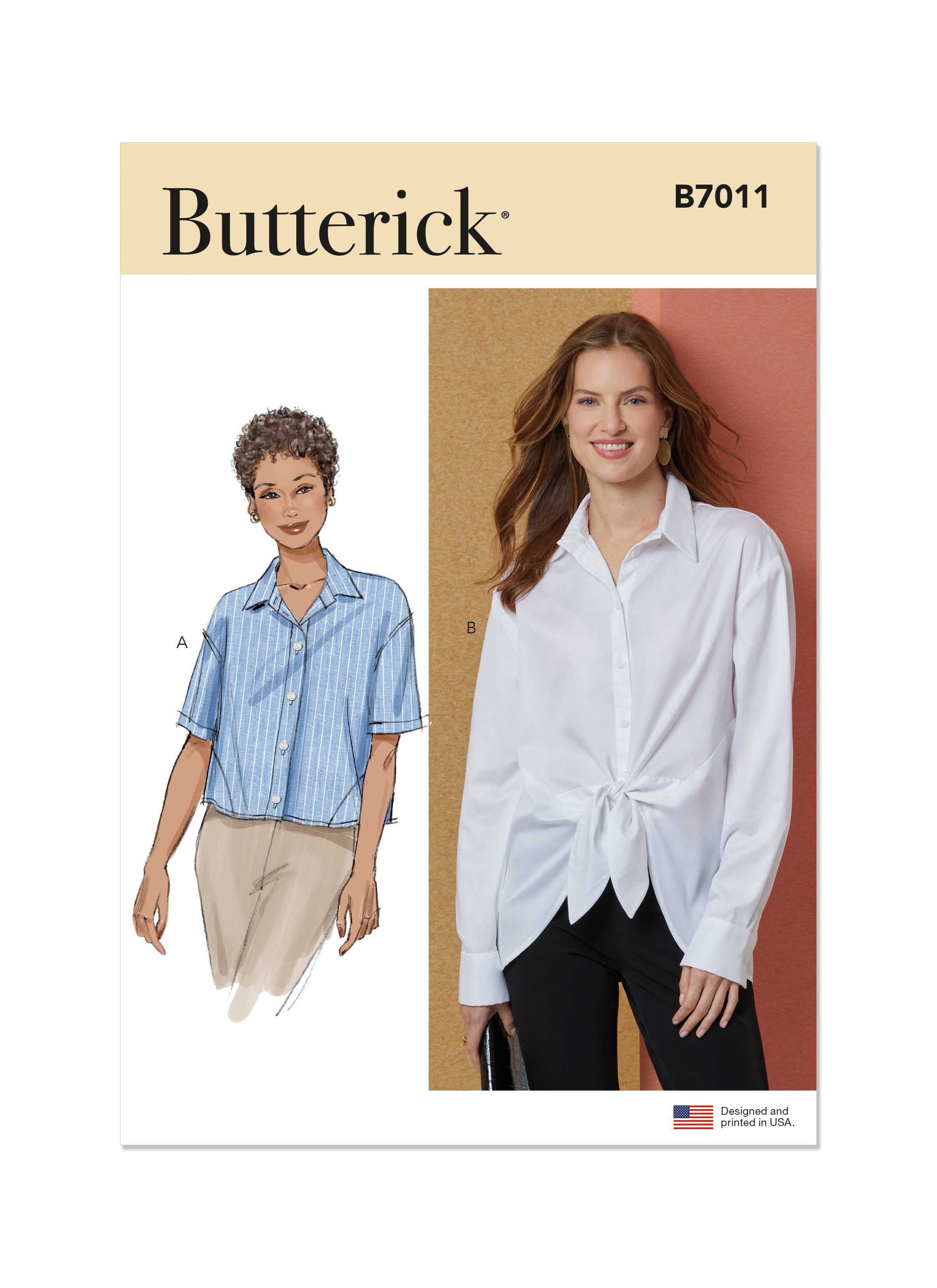 Butterick Shirts B7011