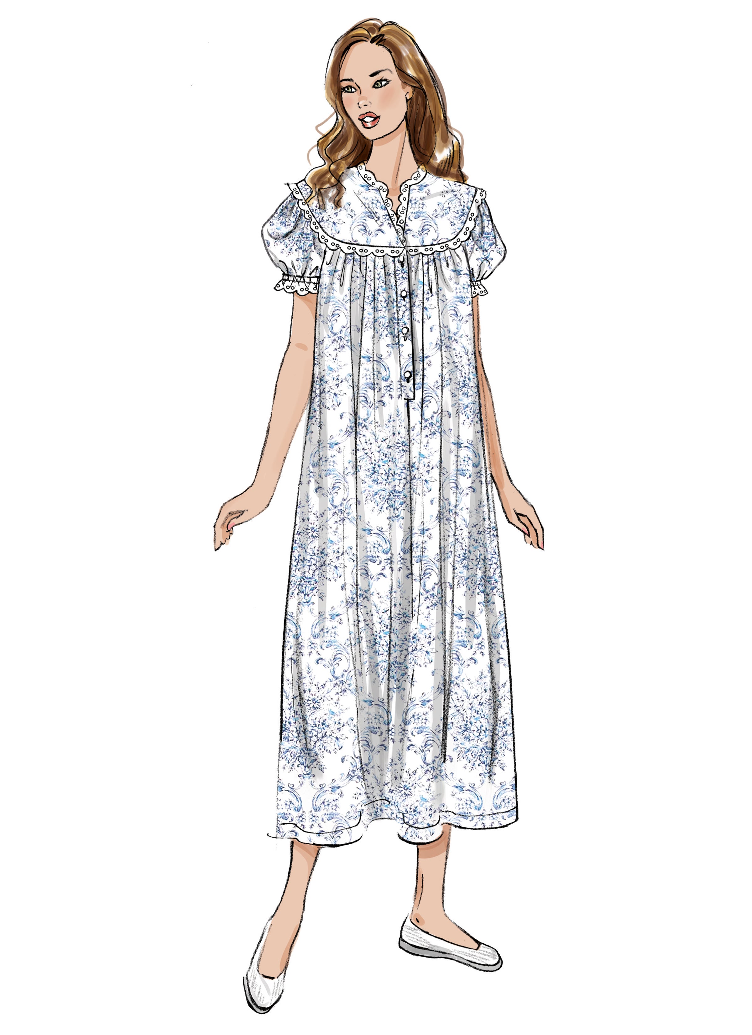 Butterick Nightgown B7015