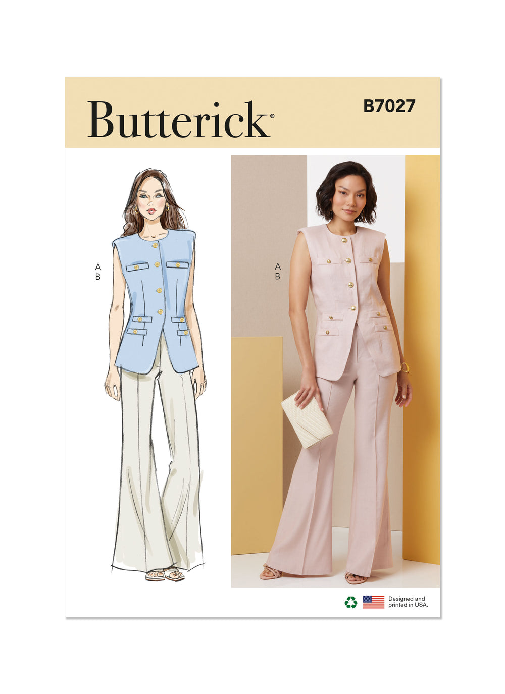 Butterick Waistcoat and Trousers B7027