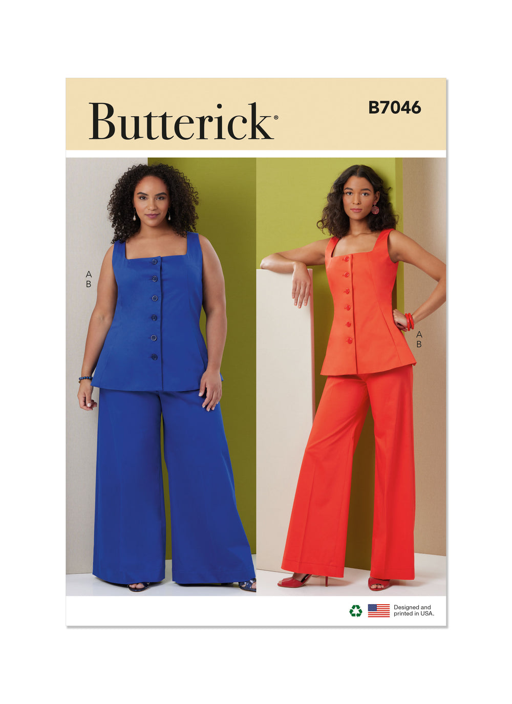 Butterick Top and Trousers B7046