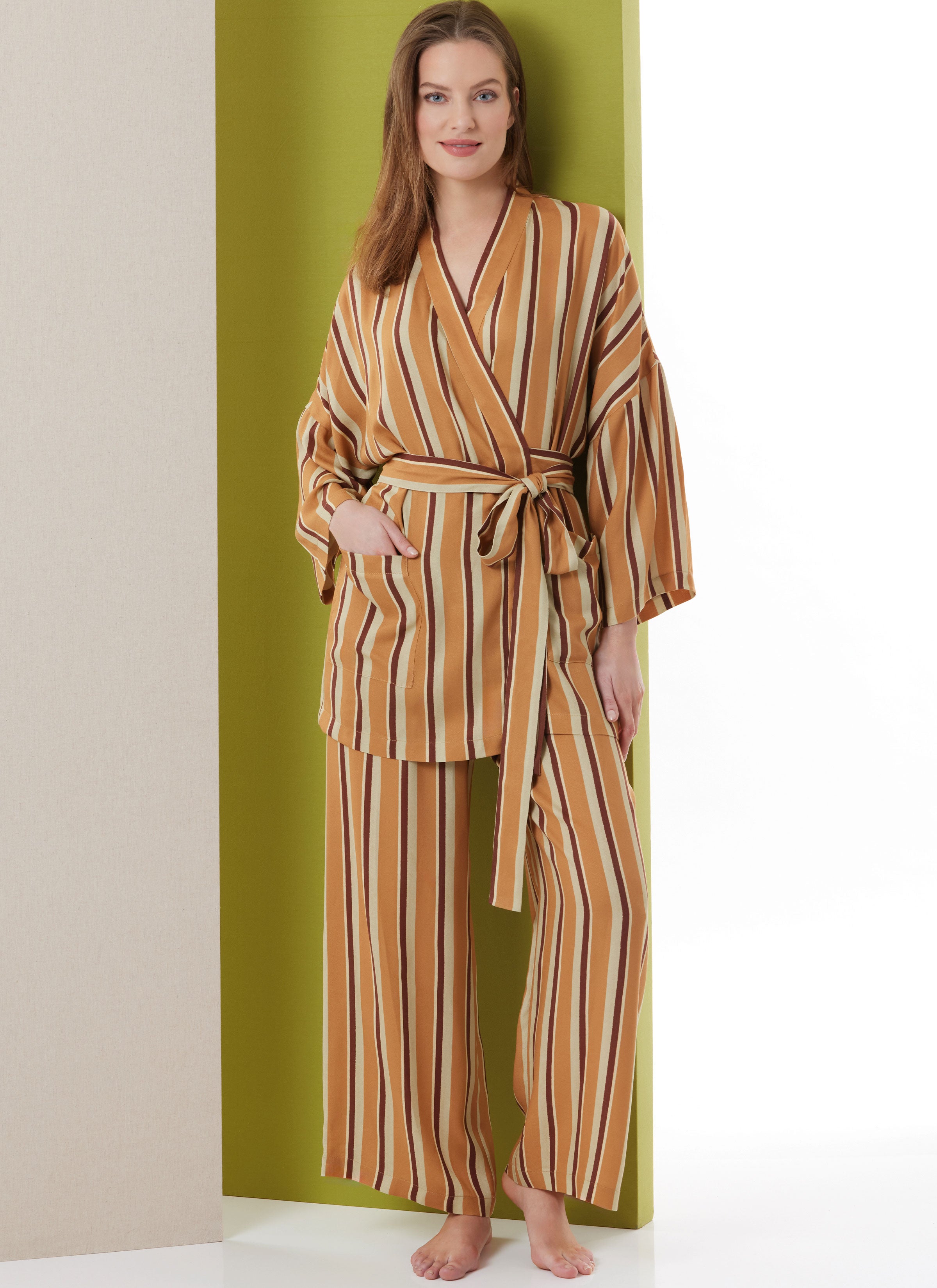 Butterick Robe and Trousers B7047 – The Fold Line