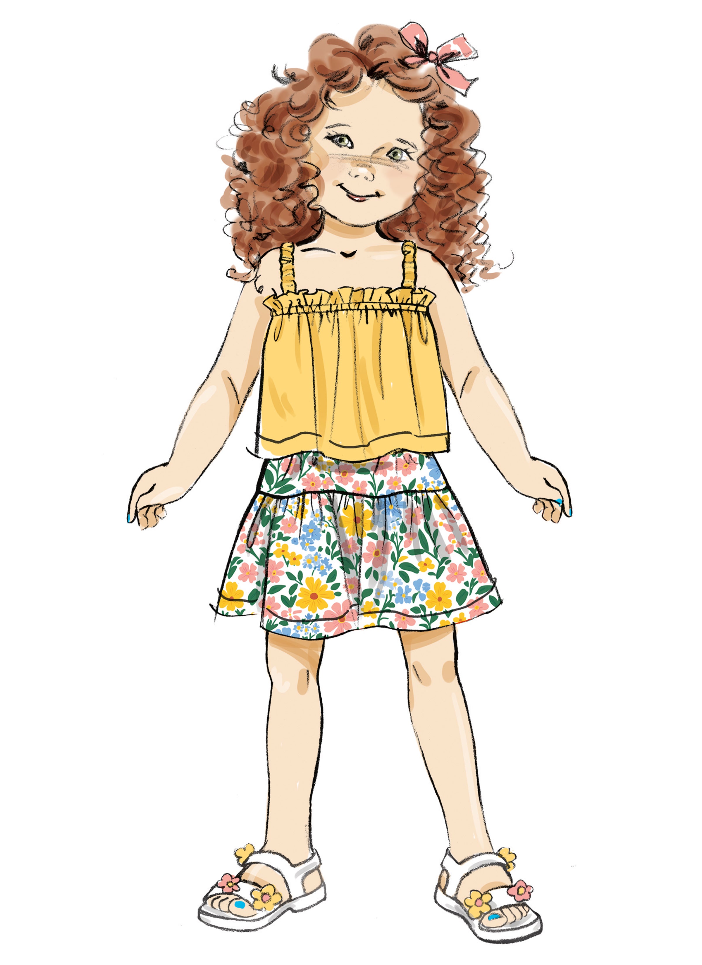 Butterick Children's Tops and Skirts B7050
