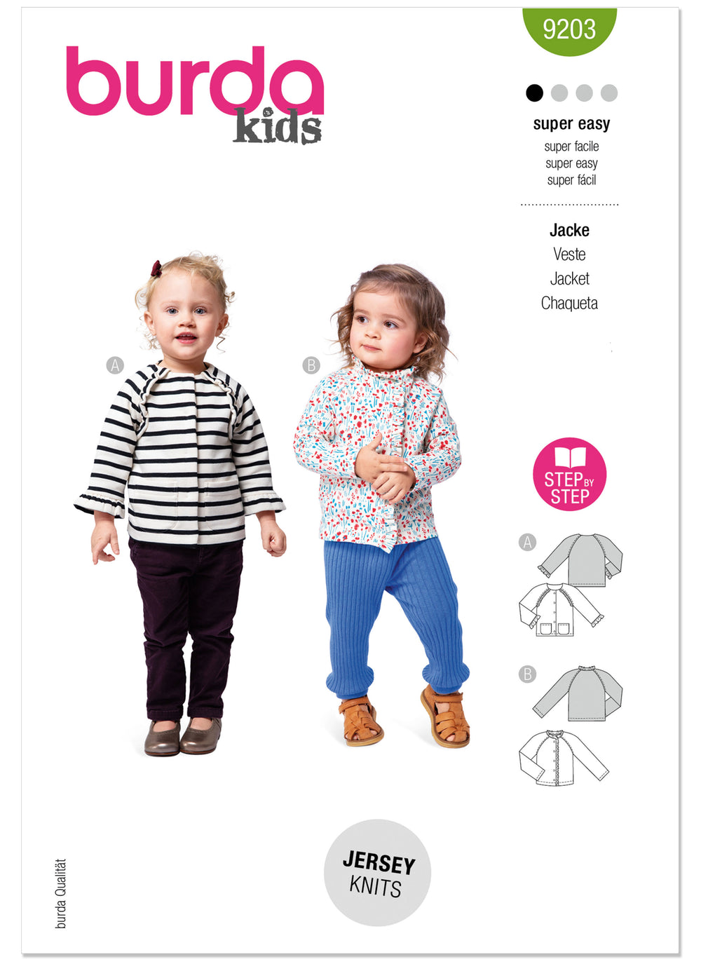 Burda Children's Jackets 9203