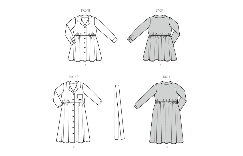 Burda Children's Dresses 9206