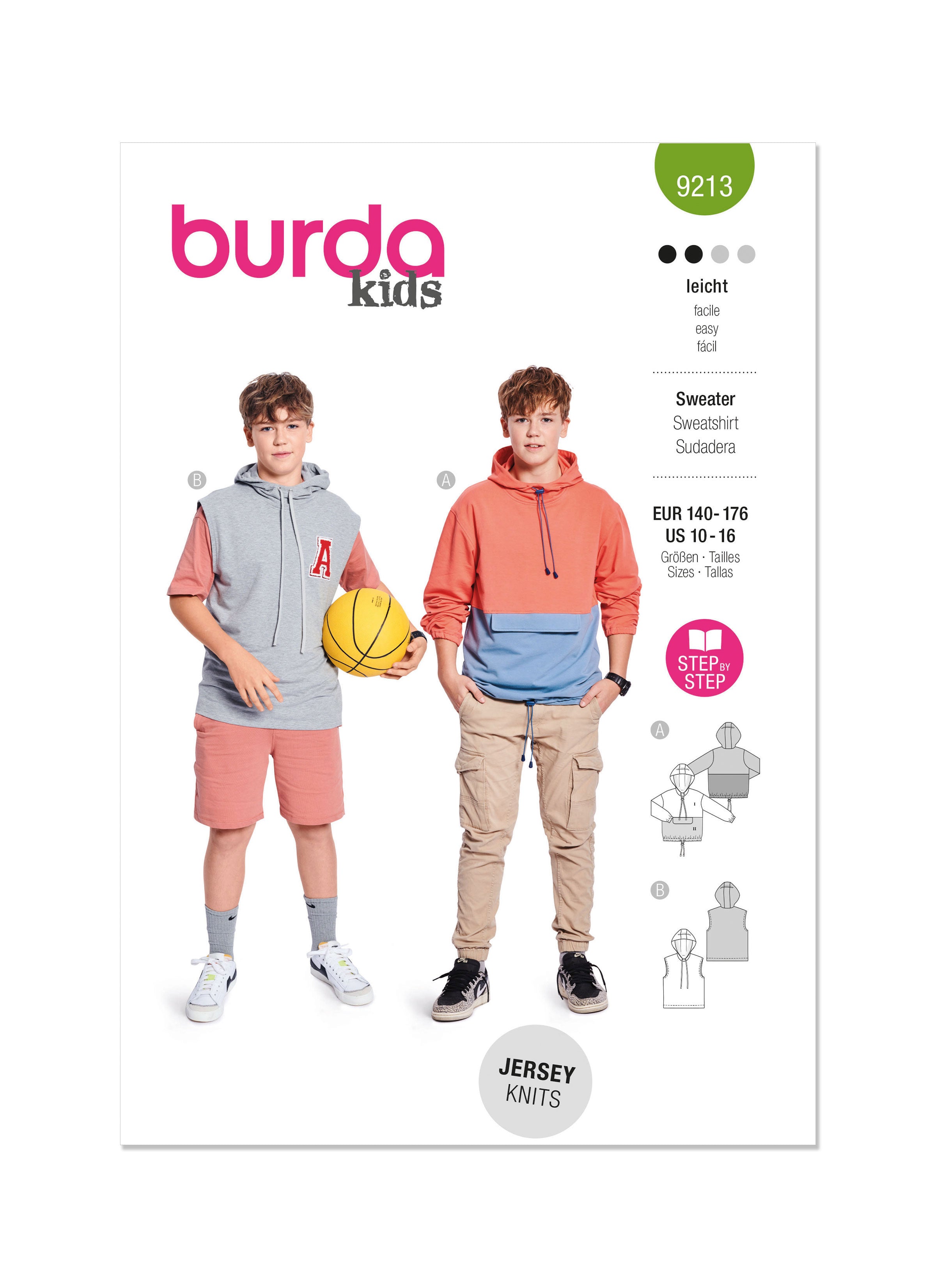 Burda Children's Sweatshirt 9213