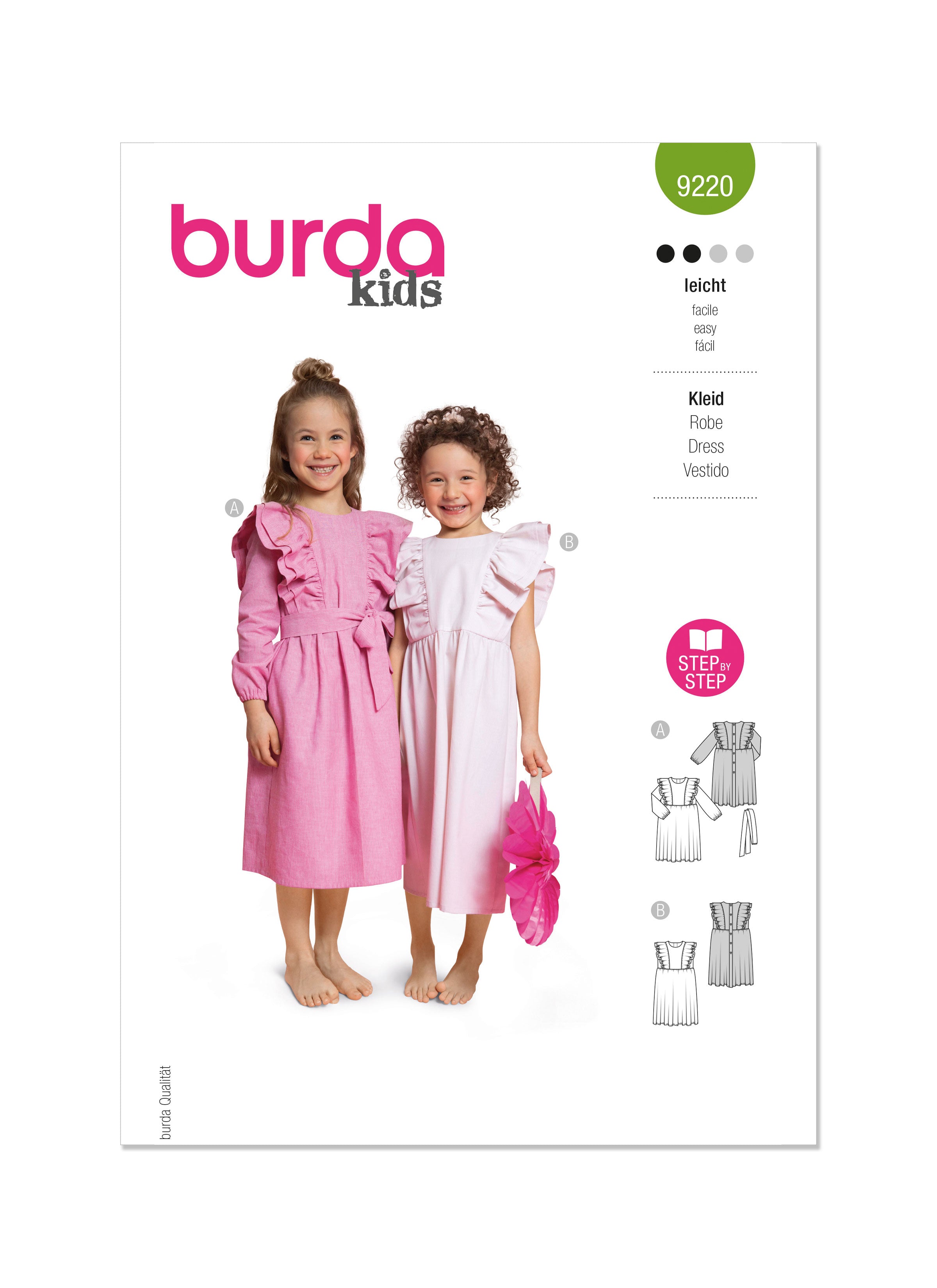 Burda Children's Dress 9220