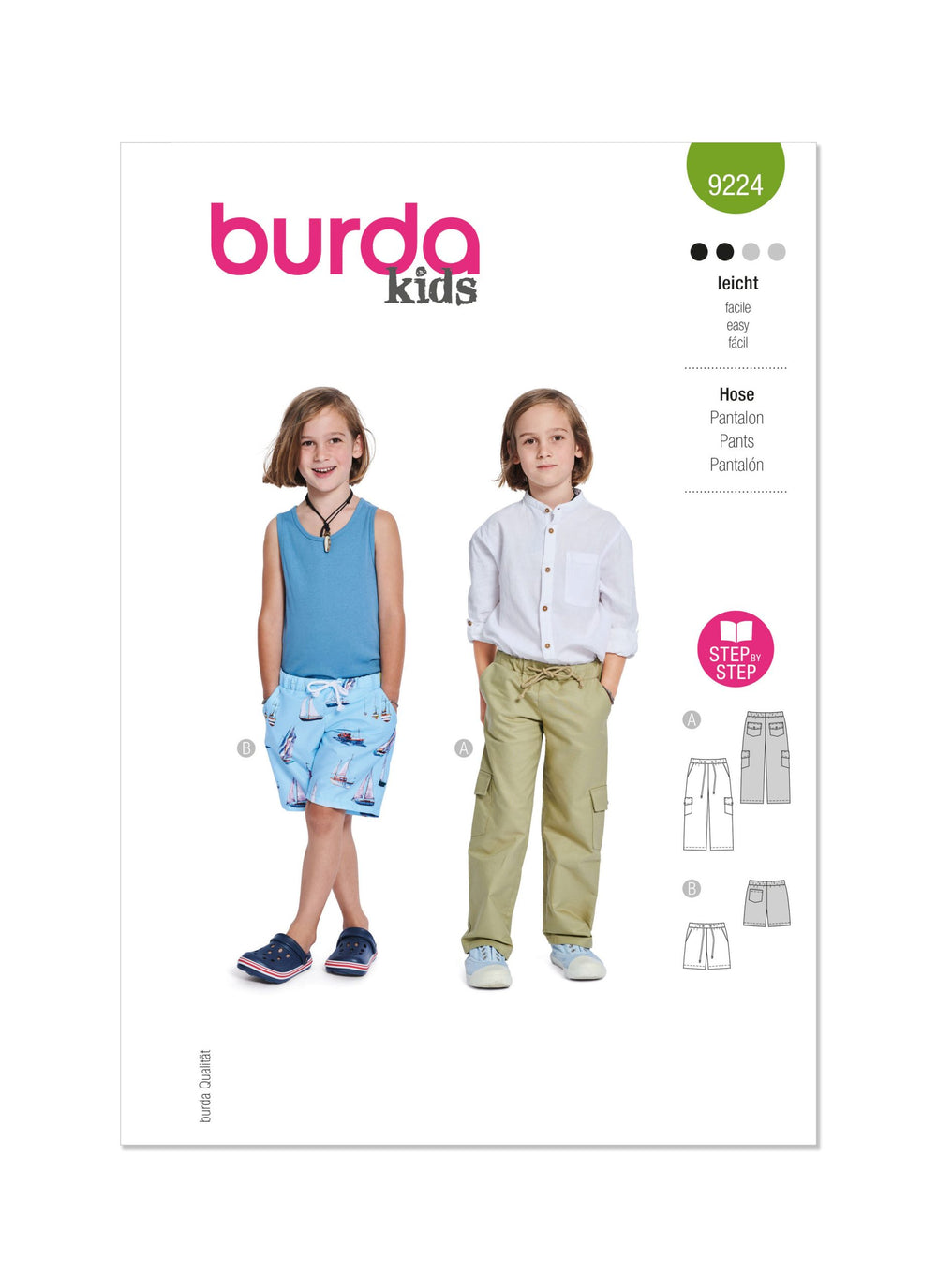 Burda Child Trousers & Shorts 9224