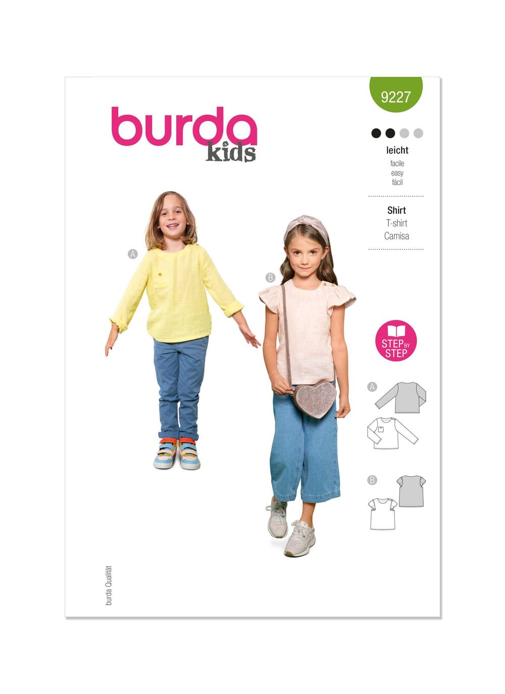 Burda Childs Shirt & Top 9227