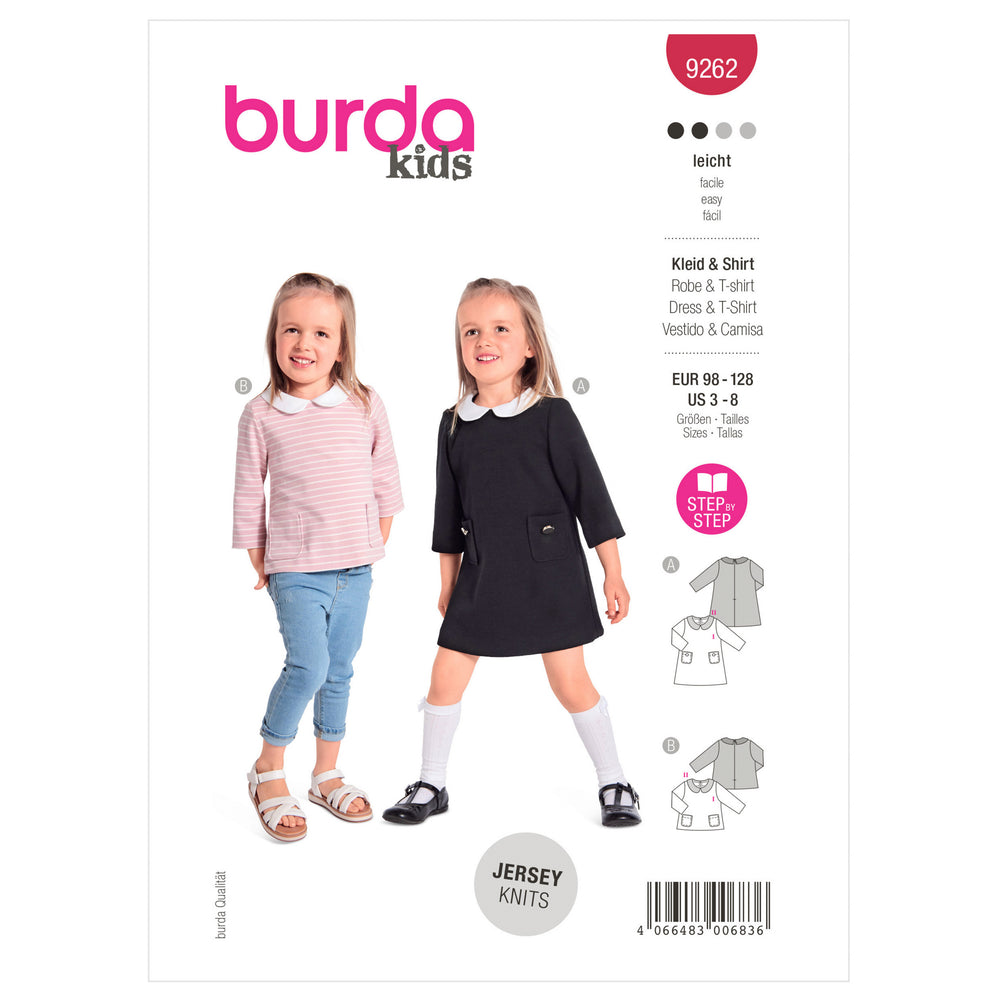 Burda Child Dress and Top 9262